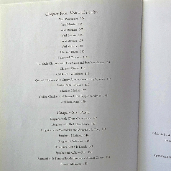 VTG Rare '03 SIGNED The Palm Restaurant Cookbook, Hardcover w Dust Jacket, EUC - Picture 11 of 15